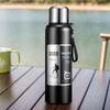 600-2000ml Water Bottle Outdoor Portable Insulation Tumbler Bottle Stainless Steel Tea Coffee Cold and Hot Thermal Thermos