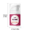 50ml Pressed Jar Retinol Face Cream Mooth Delicate Radiant and Translucent Rapid Absorption of Skin Retinol Anti Aging Serum