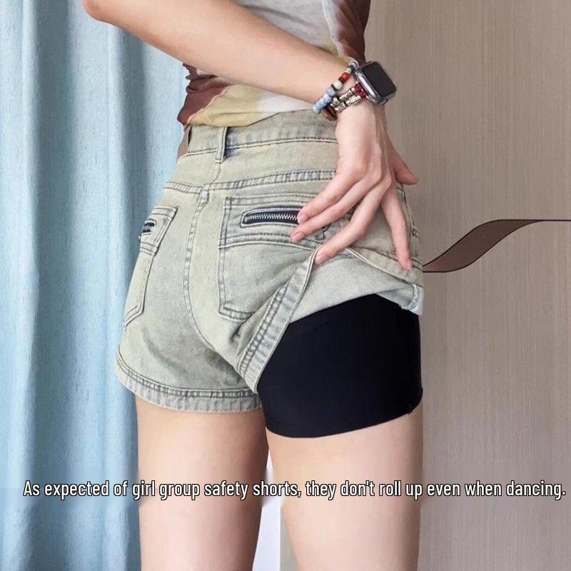 Seamless Ultra-Thin Safety Boxer Briefs: Cool, Quick-Dry, Anti-Exposure Foundation Panties