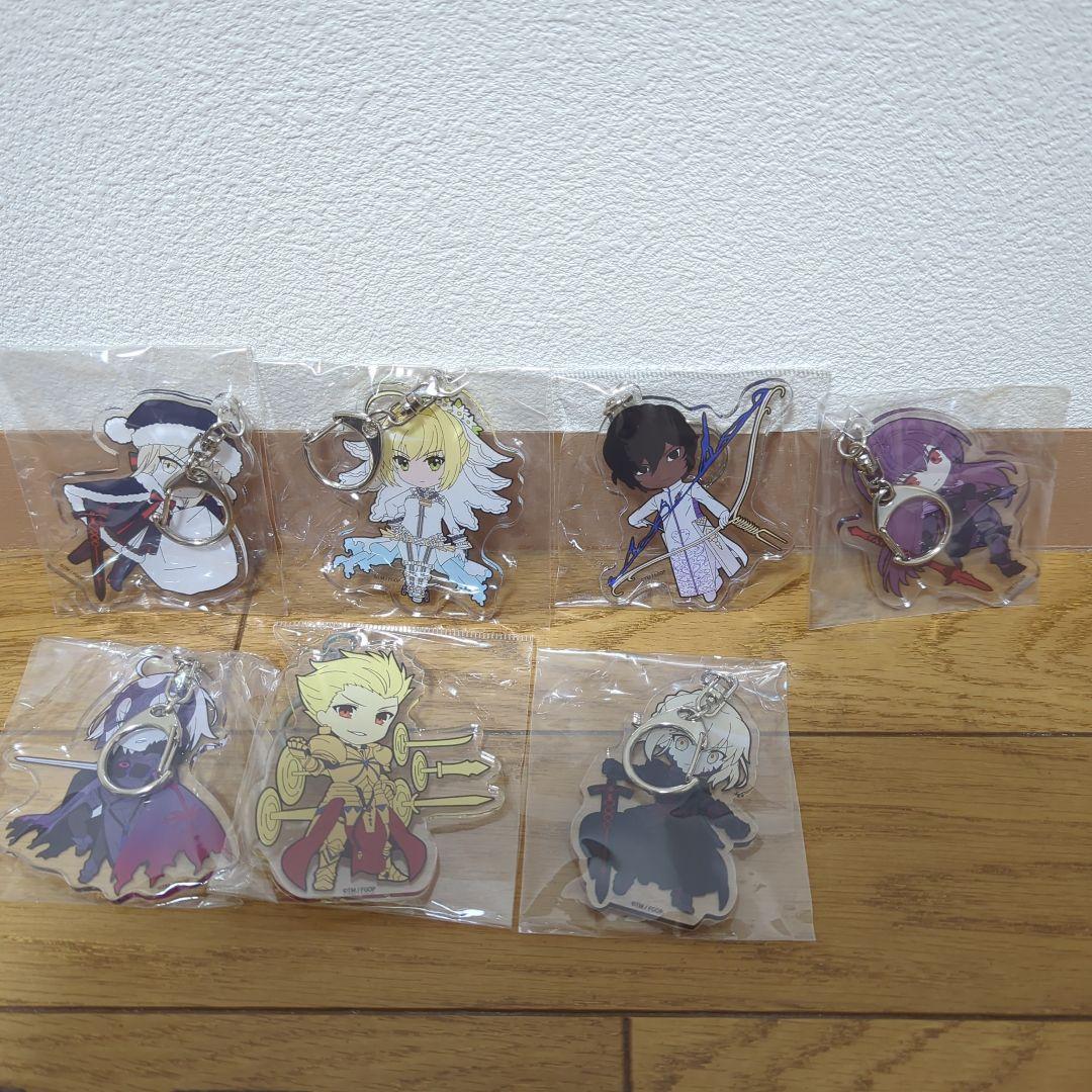 

[USED] FGO Jeanne Alter, Artoria, Gilgamesh, acrylic keychains, etc.
