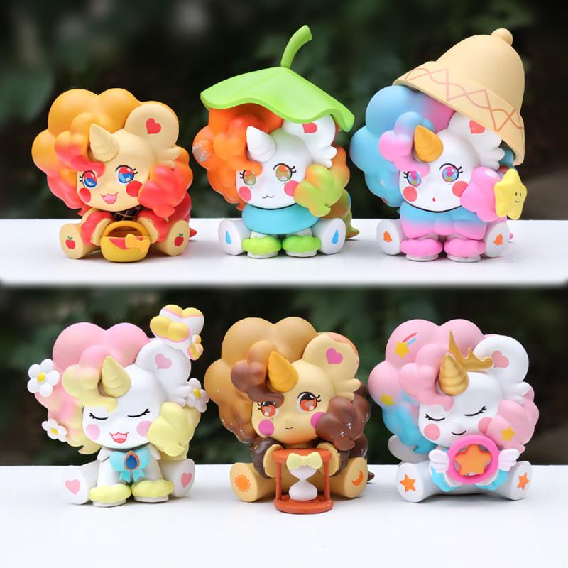 

Фигурка Единорога Экшн Модель из ПВХ Креативный Домашний Декор Украшение для Комнаты Подарок для Девочек