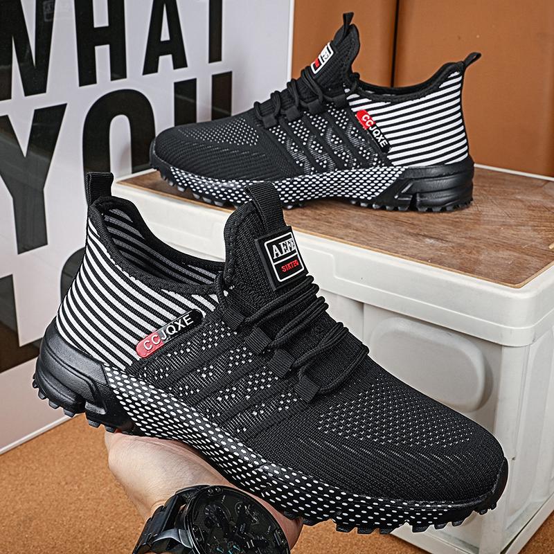 Mens Running Sneakers 2026 New Breathable Mesh Ultra Light Trendy Casual Walking Shoes Outdoor Sports Training Gym Jogging Shoes