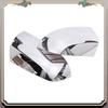 A73Q-Chrome ABS Car Side Rearview Mirror Cover Trim For Toyota- Sequoia 2007-2020