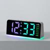 RGB Multi-functional Night Light Desk Clock with Alarm - Model GH0739R