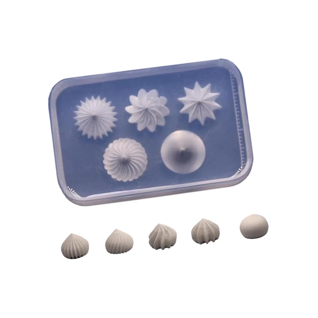 Crafting Mold Small Accessories Moulds for Small Cream Beads Used in Handmade Earrings Necklaces Dollhouses Decorations