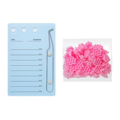 GLALASH-Portaciglia Pallet per Colla per Extension Ciglia Tavola Acrilica Strumento Falso per Esposizione 1 Pezzo, 1 Pezzo