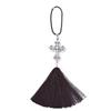 Car Pendant Cross Decoration Stylish Alloy Crystal Diamond Hanging Ornament