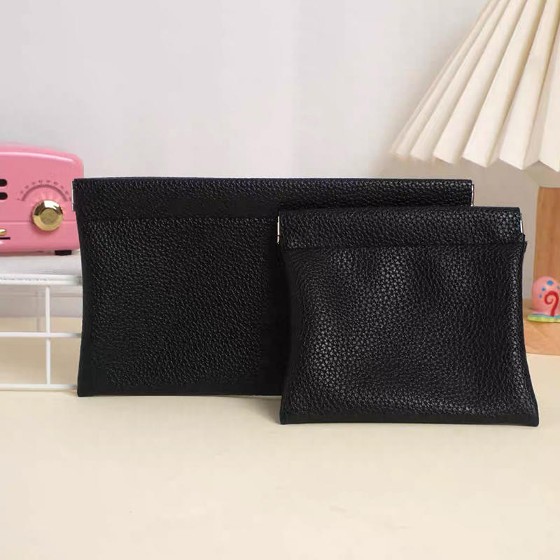 2ks/sada Cestovní kosmetická taštička na rtěnku, klíče, sluchátka, organizér na datové kabely, pouzdro, držák na karty, peněženka na mince, automatické zavírání, úložná taška