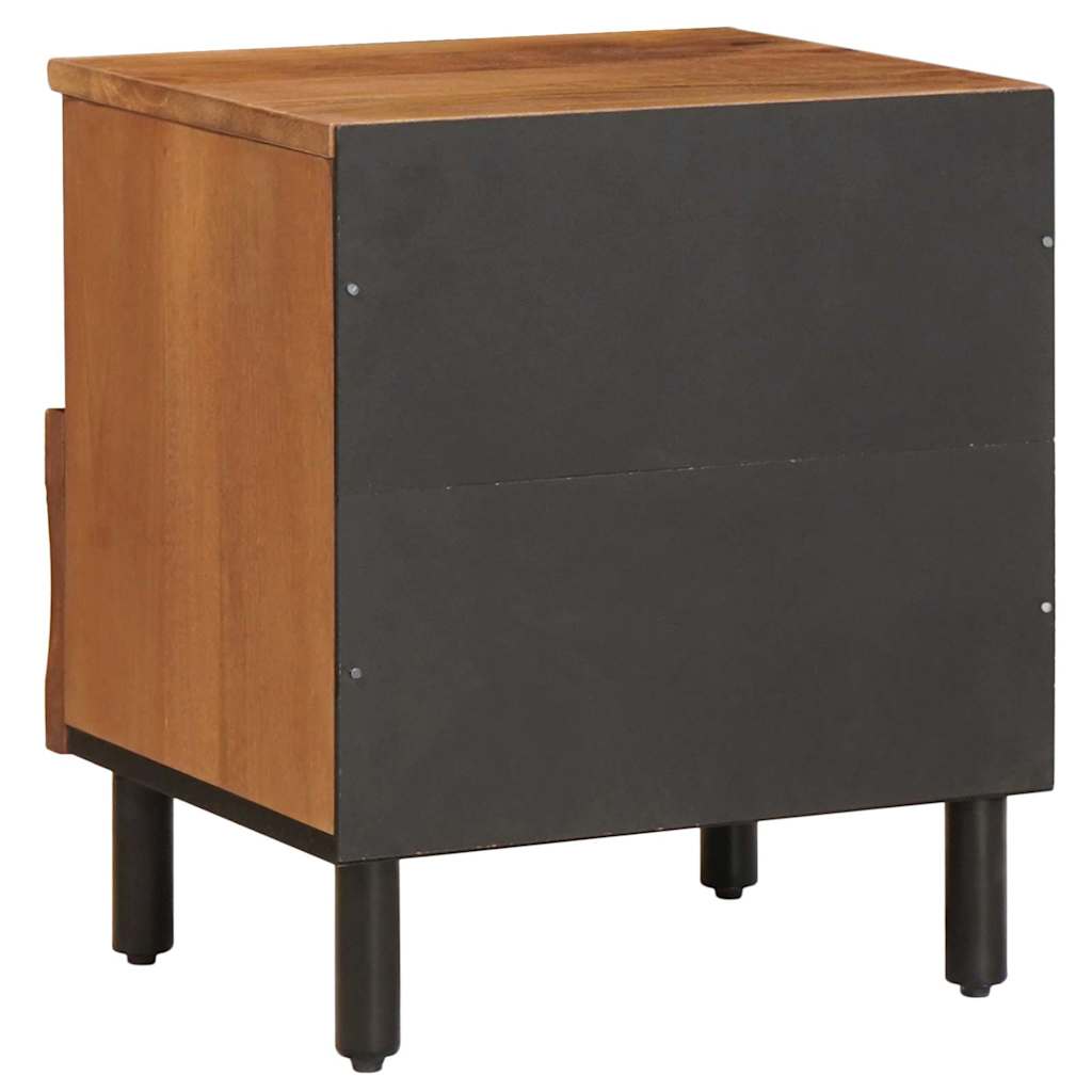 Nightstand Brown 40 x 33 x 46 cm Solid Mango Wood