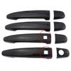 Car Decoration Black Door Handle Cover For Toyota Highlander 2007-2012 Land Cruiser Prado J120 4Runner 2005-2008