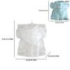 Easy Release Silicone Mold for Elephant Vase Candle Cup Succulent Planter Mould Jewelry Container Making Tool