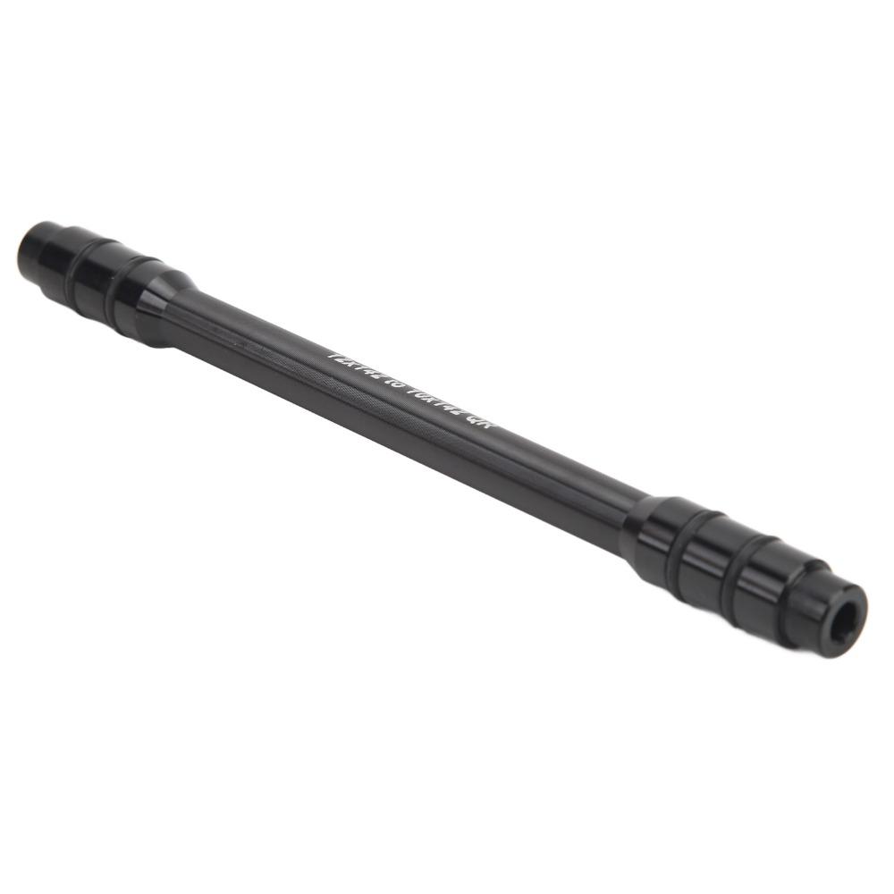 Black Quick Release Adapter 12mm to 10mm Axle Conversion Bike Hub Conversion Wheel Upgrades