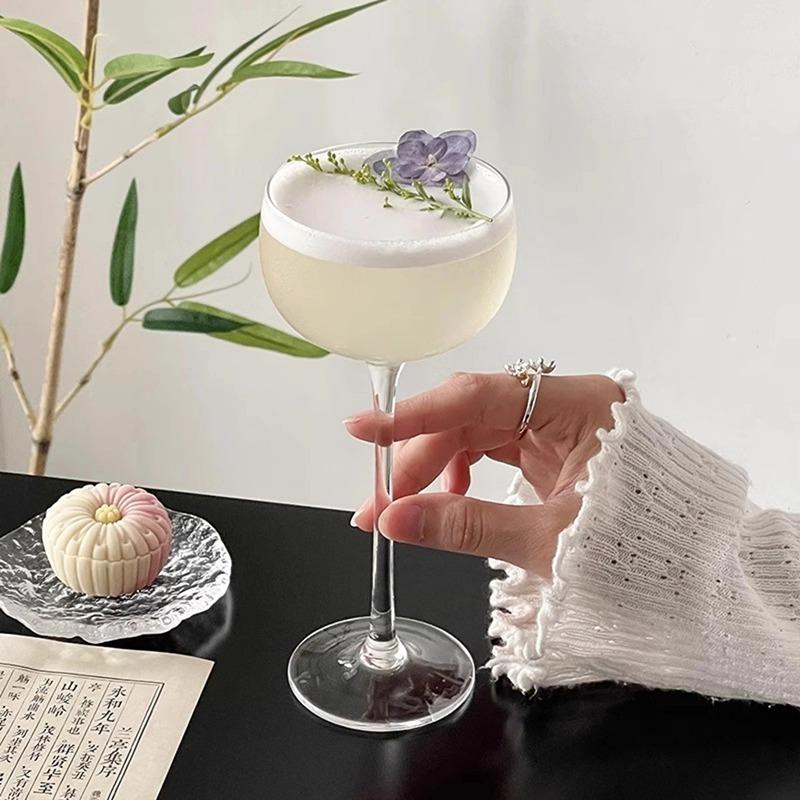 Japanischer Stil Handgefertigte Cocktailgläser Tassen Atmosphäre Weinglas Tasse Glas Pokal Turmgläser Weingläser Bar Küchenwerkzeug