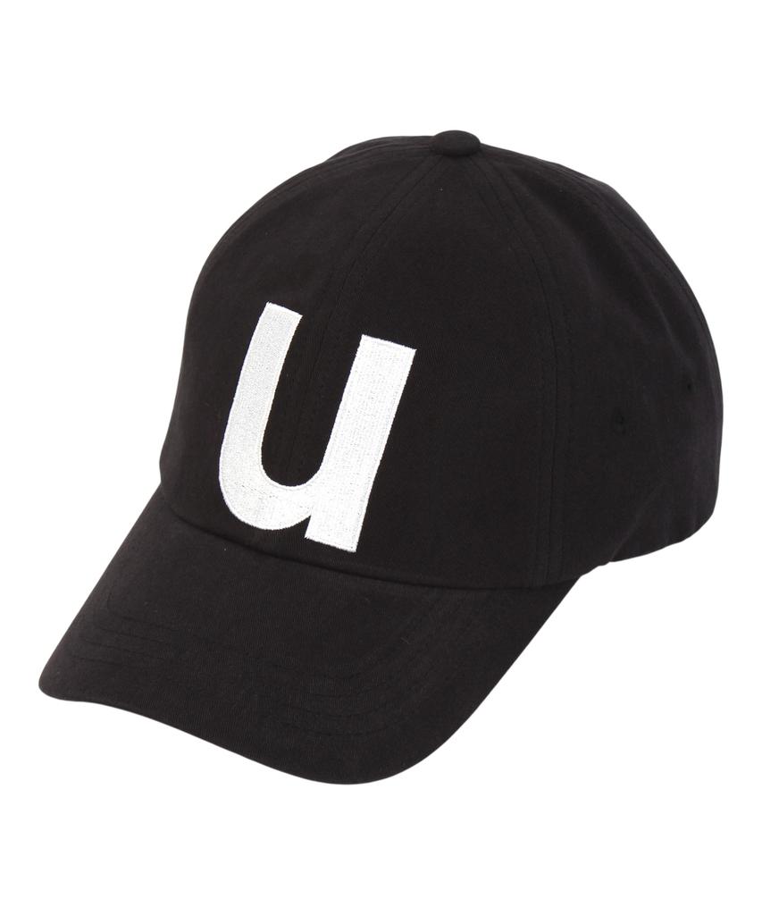 Yunibeosyeolkemiseuteuli Bold U Black Ballcap Washed Ballcap