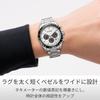 Orologio Solare 10 ATM Resistente all'Acqua CITIZEN COLLECTION Vetro Zaffiro Analogico Business Data Lancetta dei Secondi Argento Bianco Nero Orologio Solare [CITIZEN]