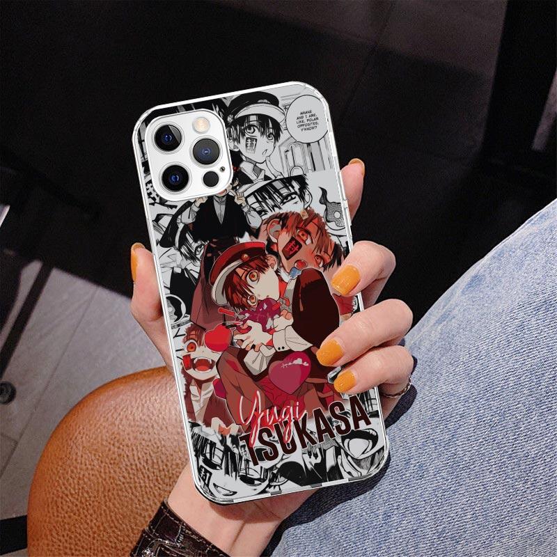 Anime Toilet Bound Hanako Kun Phone Case For iPhone 17 Air 16 Pro Max 16E 15 + 14 Plus 11 12 13 Mini 7 8 SE Gift Print Cover Fun
