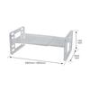 PEARL METAL Refrigerator Sliding Shelf, Extendable, 250-350cm, Skit HC-122