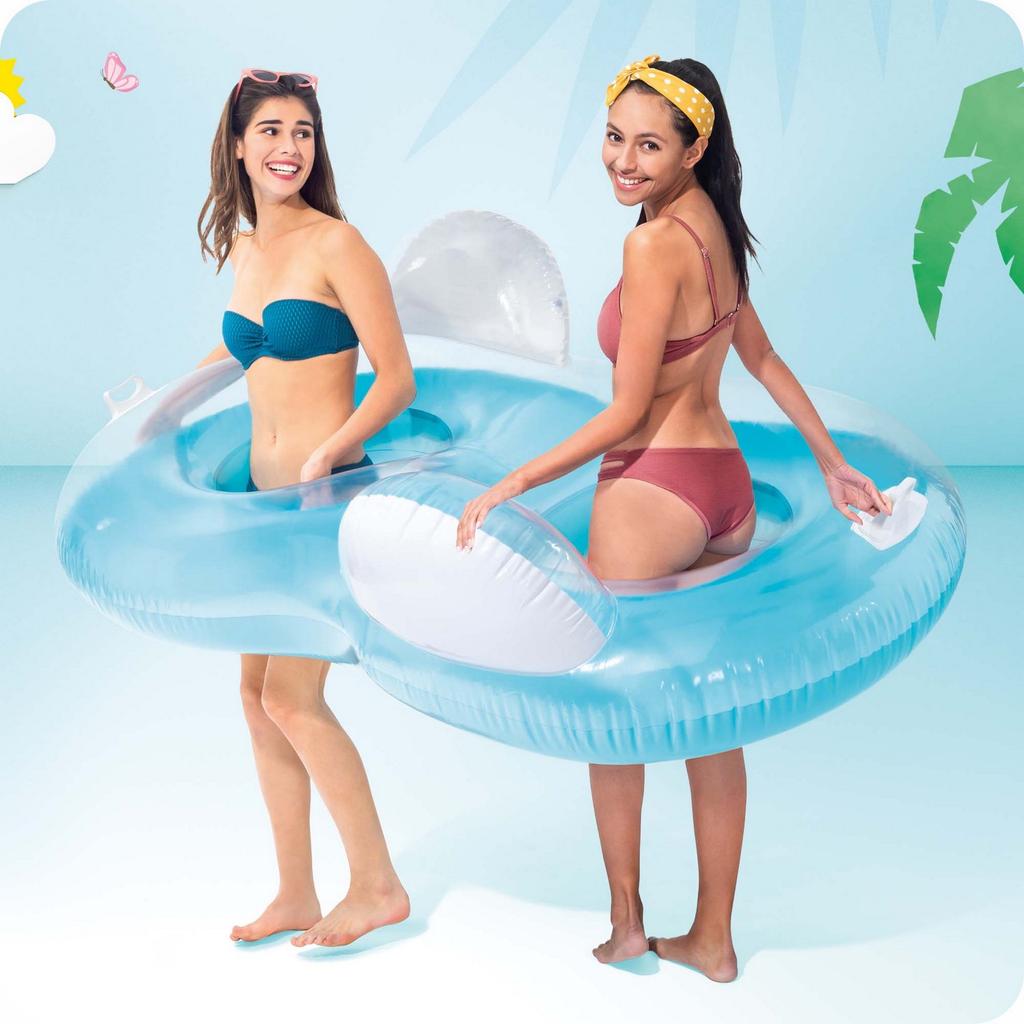 Intex 56800 Double Floating Chair 198 X 117 Cm