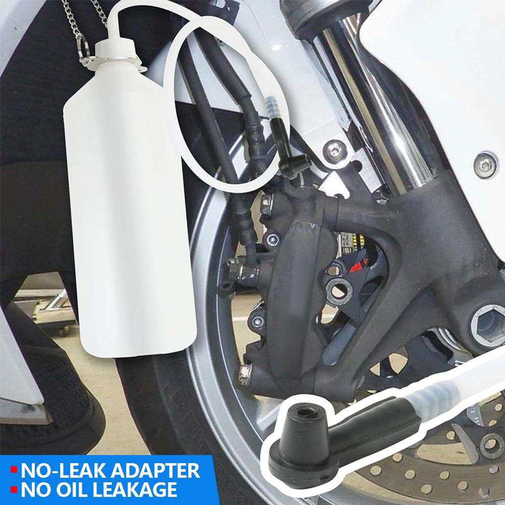 Universal Hand Pump Tool for Brake & Clutch Fluid Service 1L Manual Brake Fluid Extractor & Collection Bottle Car Repair Tool