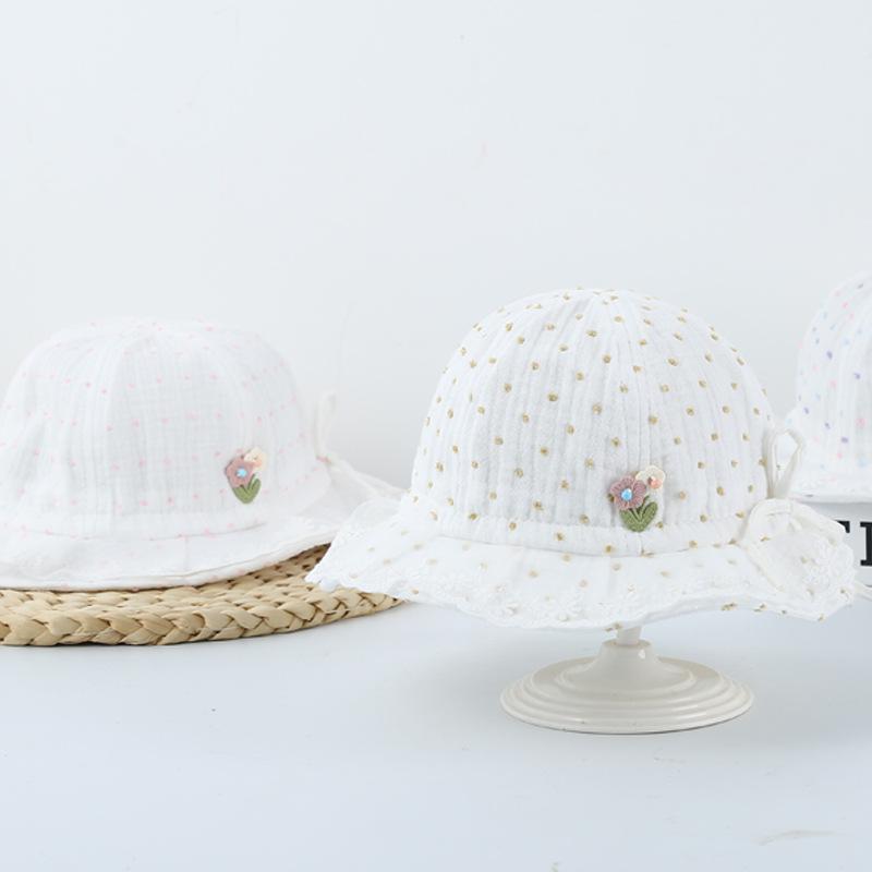 Adorable Baby Bucket Hat for Toddler Girls - Sun Protection for Spring & Autumn