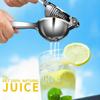 Stainless Steel Manual Citrus Fruit Press , Compact Handheld Citrus Juicer for Oranges, Lemons, Limes , Durable Kitchen Tool for Fresh Juice,