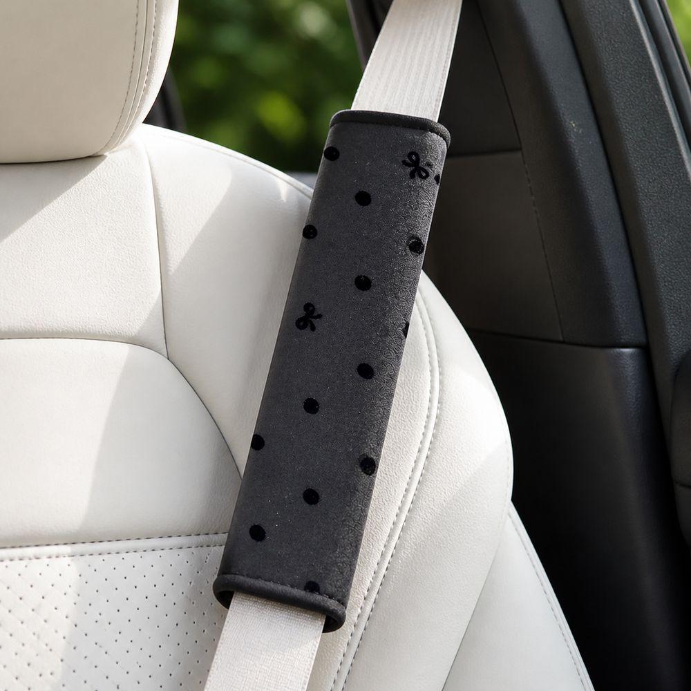 Polka Dot Seat Belt Shoulder Pad Skin Friendly Shoulder Belt Cushion Vehicle Accessories