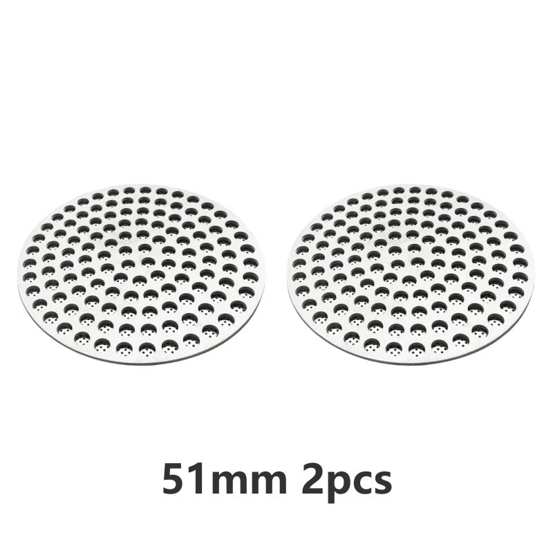 2CS Coffee Filter Screen 51/53/58mm Reusable Heat Resistant Mesh Professional Barista Coffee Making Puck Screen Espresso Machine