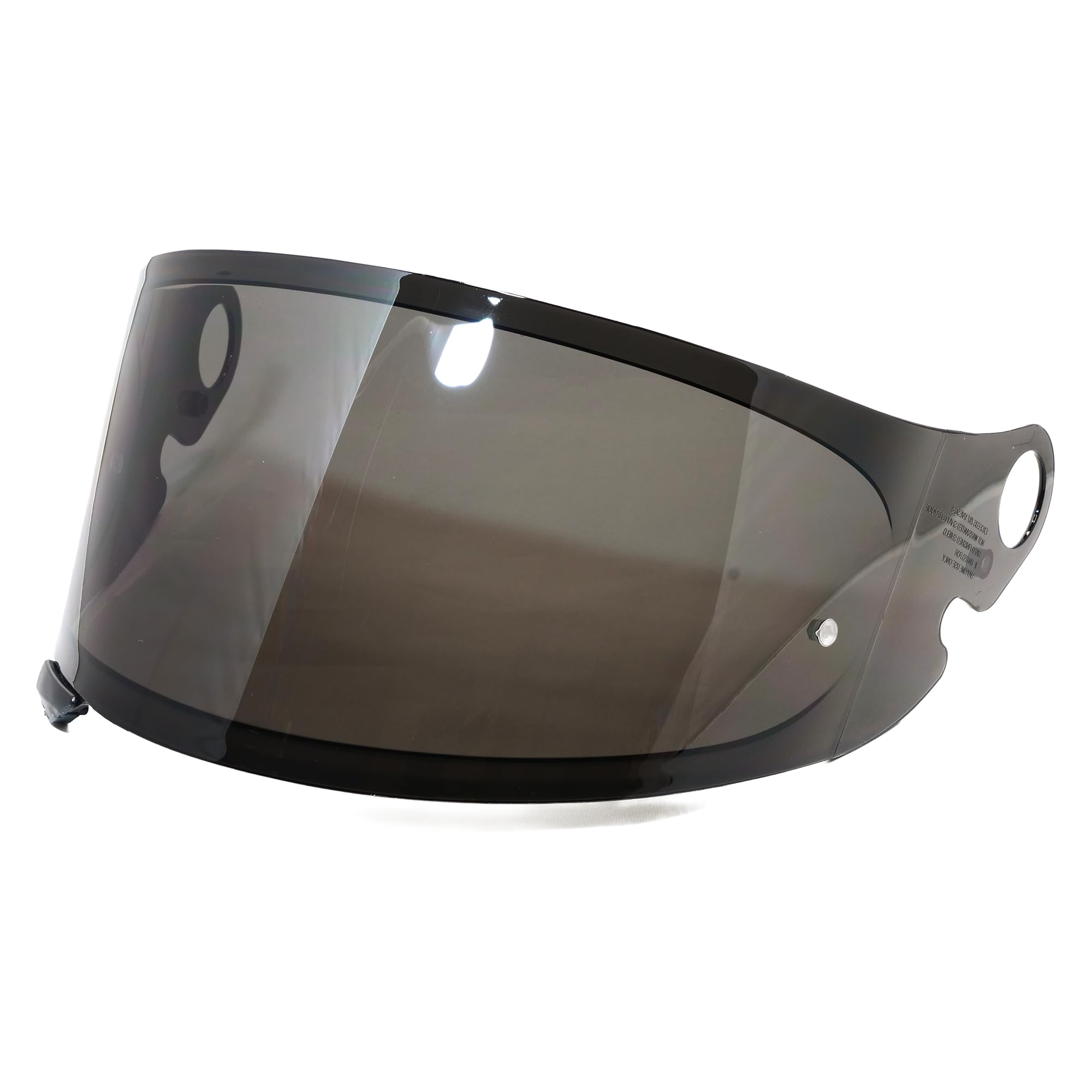 Glamster Compatible Replacement Mirror UV Full Face Helmet for Motorcycles BikersSHOEI CPB-1V Shield, Shield, Cut, (Black) [Used] чёрный