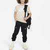 Nike Kids Sportswear Logo Print Crew Neck T-Shirt Kids Tops Khaki AR5252-126