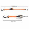 1 Inch x 4 FT Boat Transom Tie Down Straps 2400LBS Ratchet Straps - 2 Pack