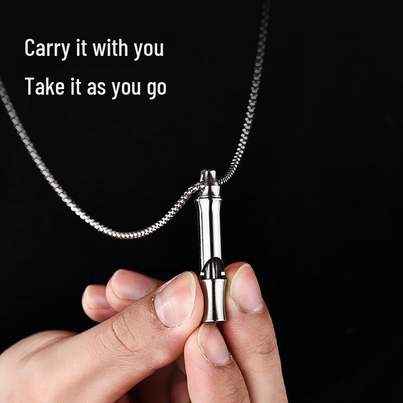 NuFeng Outdoor Metal Whistle with Chain