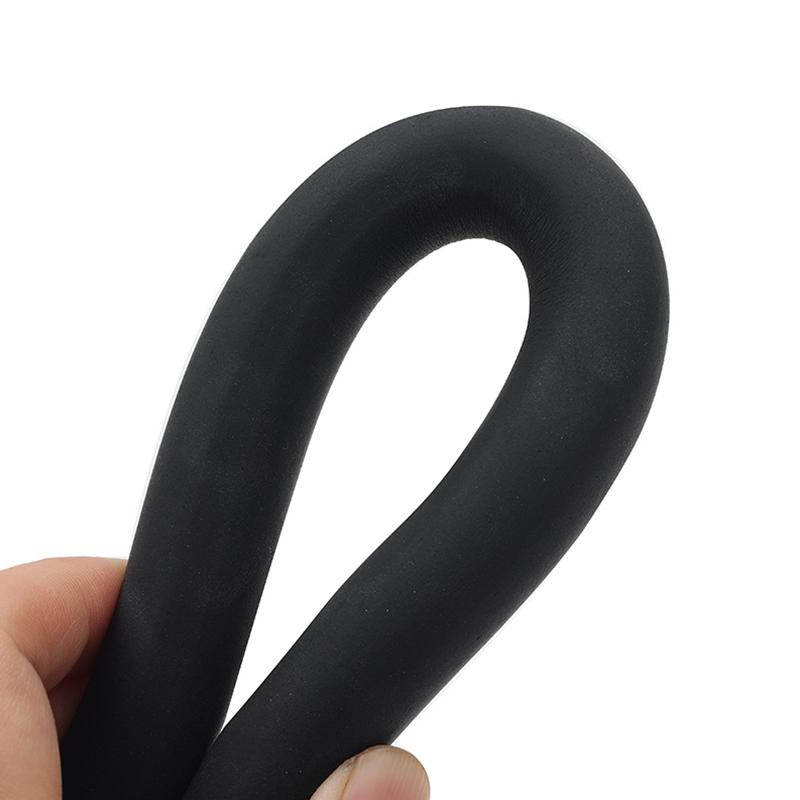 Black Rubber Strip Gaskets Round Sealing Strip Wear-Resistant Bar For Cabinet Door Seal Grease Separator 3/5/6/8/10/12/15/18mm