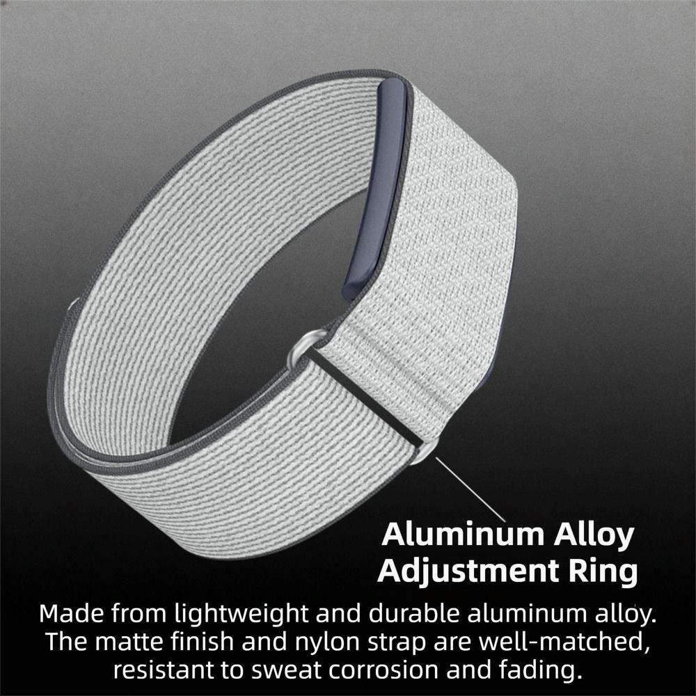 Nylonowy Pasek Sportowy Pasek na Ramię Regulowany Oddychający Pasek do Opaski Fitness Pętla Design Pasek na Ramię/Kostkę dla Amazfit Helio Strap