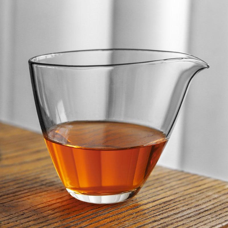 

Japanese Heat-resistant Glass Fair Cup Simple Transparent Teacup Household Kung Fu Tea Set Tea Infuser Water Cup Tea Accessories