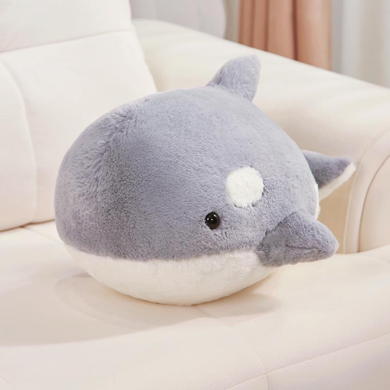 35/45CM Simulation Killer Whale Plush Toys Stuffed Orcinus Orca Fish Doll Shark Cartoon Soft Sleep Pillow Kids Girls Baby Gifts