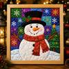 1 Set Weihnachtsthema Weihnachtsstoffmalset Weihnachtsbastelprojekt