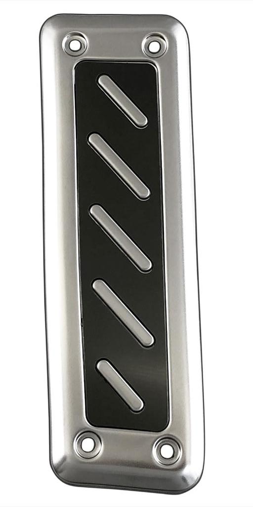 BRIGHTZ Stainless Steel Footrest Covers In Satin Silver for Toyota Camry AXVH70/AXVH75 [PEDAL-025]