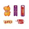 2025 Chinese New Year Fabric Hanging Decor Set