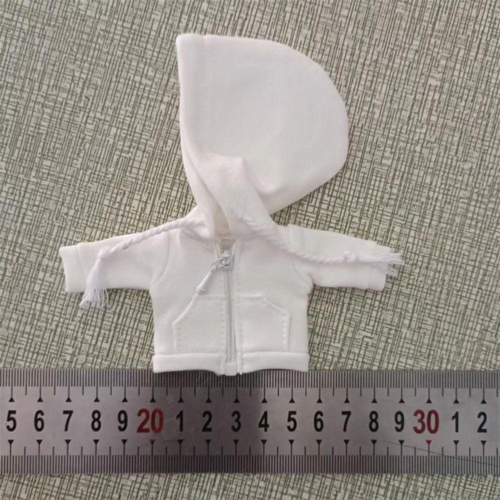 Handmade Obitsu11 Hoodie Casual Wear Doll Clothes Girls Toy Ob11 Baby Coat  1/12 Bjd