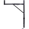 Truck Rack, 19-34inch Extendable Truck Ladder Rack, 38.6"-43.6" Adjustable Height, 250 lbs Capacity Steel Ladder Rack for Truck, Heavy Duty Truck Bed