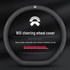 Genuine Leather Steering Wheel Cover for NIO ET5T, ES6, ES8, ET5, EC6, ET7, EC7, ET9 - Four Seasons Grip