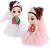 Movable Big Eyes Princess BJD Doll Korean Makeup Look Wedding Dress Mini Girl Toy  Birthday Gift