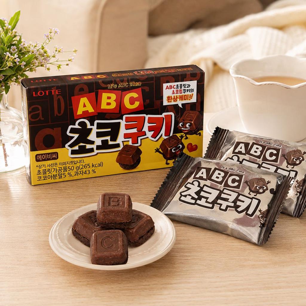 Lotte ABC Schokoladenkekse 50g
