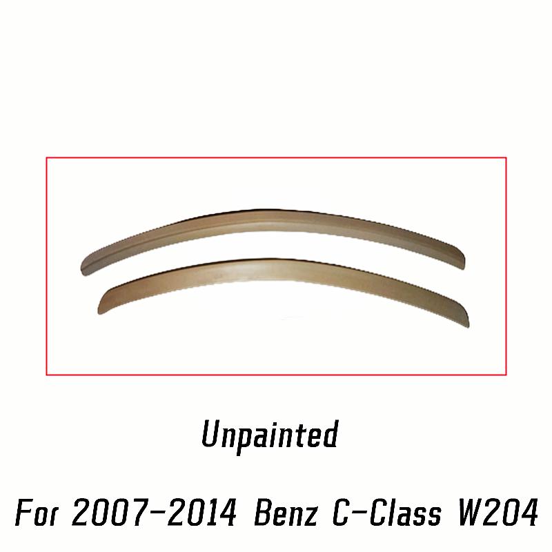 

Для 2007-2014 Mercedes Benz C-Class W204 C180 C200 C220 C260 C300 Задняя крышка багажника Багажник Ducktail Lip Спойлер Крылья Автомобильные аксессуары