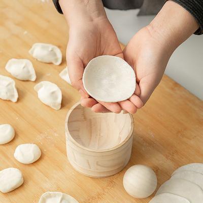 Stampo per Ravioli in Legno Strumento per Pressare Ravioli Multiuso Fai da Te Strumento per Fare Panini Ripieni al Vapore Empanada