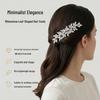 European Rhinestone Bridal Hair Comb - Retro Wedding & Party Headdress Accessory
