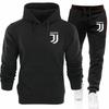 Completo Jogger con Felpa Casual da Uomo Abbigliamento Sportivo Misto Cotone Manica Lunga Tuta per Adolescenti Giovani