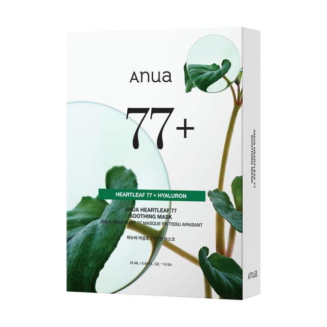 Anua - Heartleaf 77 Soothing Mask Set 25ml x 10 sheets