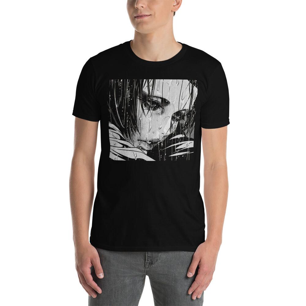 

Аниме Готическая Девушка Готика Нуготика Хоррор Футболка с коротким рукавом Унисекс XL