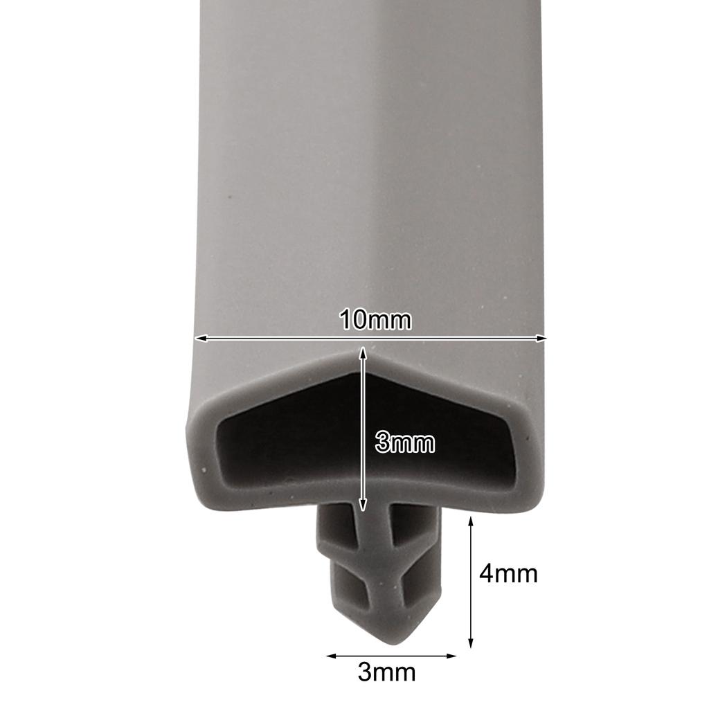 Door Seam Sealing Strip Rubber Sealing Tape Frame For Door Window 5/10mm Soundproof Windproof Anti-collision Sealing Strip